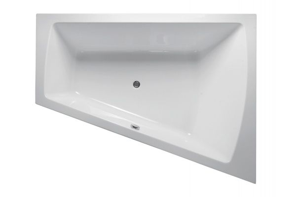 Ванна акриловая правосторонняя Vayer Trinity Гл000008157, 160x120
