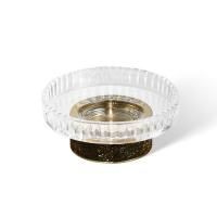 Decor Walther Rocks STS Мыльница настольная, граненое стекло, с кристаллами Swarovski®, цвет: золото