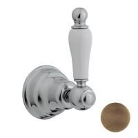 CISAL Arcana Toscana Запорный вентиль 1/2" на горячую воду,внутренняя и внешняя части в комплекте, цвет бронза CISAL Arcana Toscana Запорный вентиль 1/2" на горячую воду,внутренняя и внешняя части в комплекте, цвет бронза