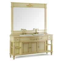 KANTRI База двойная L168хH82хP57 см, для столешницы, 3 двери 2 ящика, цвет: DECAPE SABBIA