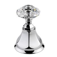 Nicolazzi Teide Вентиль запорный 1/2”, ручки Crystal handle, цвет: хром Nicolazzi Teide Вентиль запорный 1/2”, ручки Crystal handle, цвет: хром