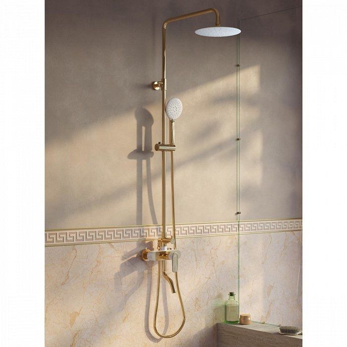 Душевая система Iddis Cloud CLOWG00i06 Желтое золото
