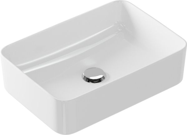 Раковина Cersanit  на столешницу CREA 50 RECTANGULAR 0 отв. (64755)