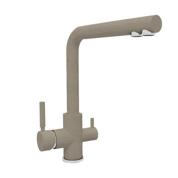 Смеситель для кухни с подключением фильтра Florentina АЛЬДО 333.40H.2123.104, бежевый