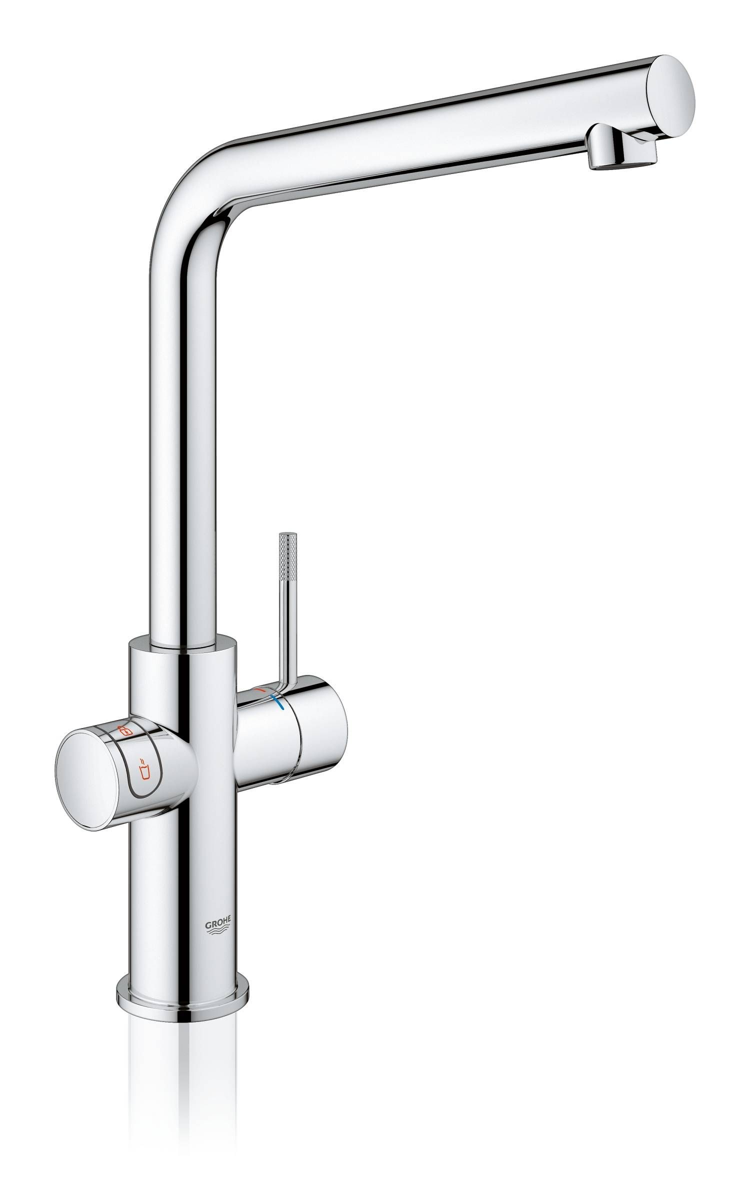 Смеситель для кухни GROHE Red Duo, бойлер M-size, хром, (30327001) Смеситель для кухни GROHE Red Duo, бойлер M-size, хром, (30327001)