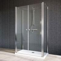 Дверь душевого уголка Radaway Eos II DWD+2S 120 профиль Хром стекло прозрачное