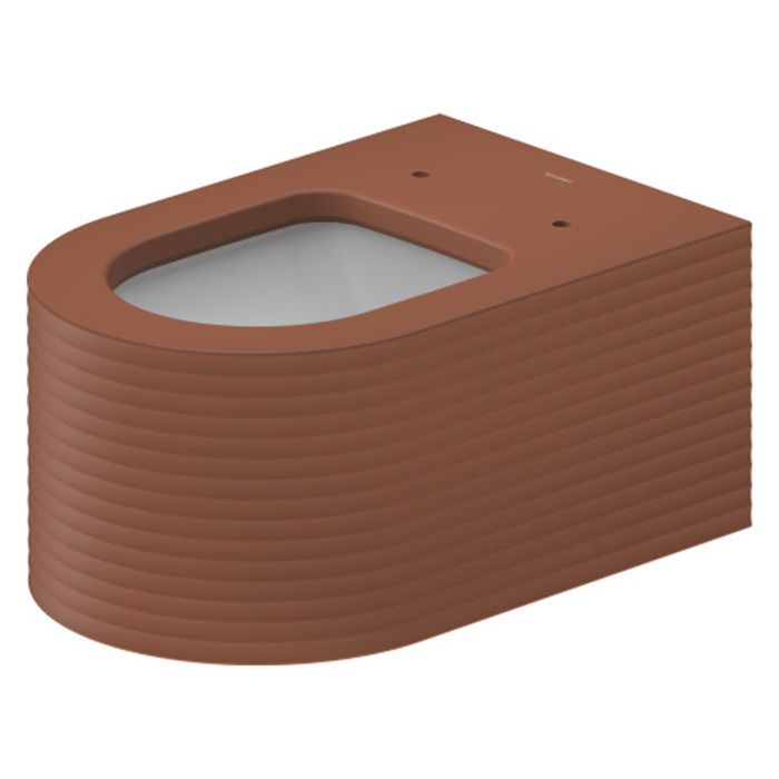 Duravit  Millio Унитаз подвесной &quot;Grooves&quot;  370х570 мм, крепление в компл.,цвет матовая корица