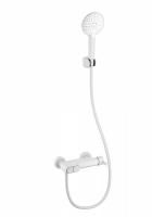 Смеситель для душа с встроенным изливом WONZON & WOGHAND MUSE Corno, Белый матовый (WW-A30902-MW) Смеситель для душа с встроенным изливом WONZON & WOGHAND MUSE Corno, Белый матовый (WW-A30902-MW)