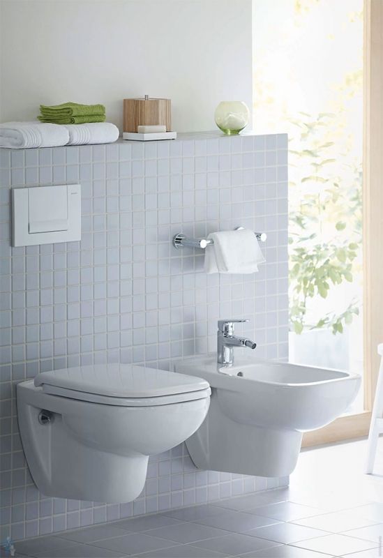Биде Duravit D Code 22571500002 подвесное Белое