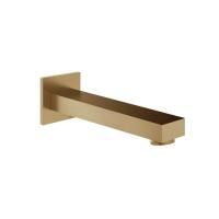 GESSI  INVERSO RIGATO Настенный излив для ванны, цвет: Warm Bronze Br PVD