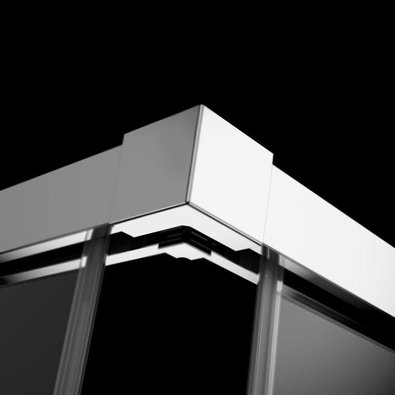 Дверь для душевого уголка Radaway Idea KDD 100x200 профиль хром, стекло прозрачное, левая