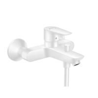 Смеситель для ванны и душа, Hansgrohe, Talis E, тип открывания воды-однорычажный, тип регулирования воды-керамический узел смешивания, тип установки-настенный, отверстия для монтажа-2, вынос излива, мм-194, тип излива-неподвижный, цвет-белый матовый, регу Смеситель для ванны и душа, Hansgrohe, Talis E, тип открывания воды-однорычажный, тип регулирования воды-керамический узел смешивания, тип установки-настенный, отверстия для монтажа-2, вынос излива, мм-194, тип излива-неподвижный, цвет-белый матовый, регу
