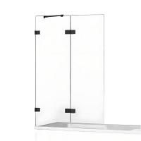 Шторка для ванны NEW TRENDY AVEXA 120 см EXK-1986 L (черный)