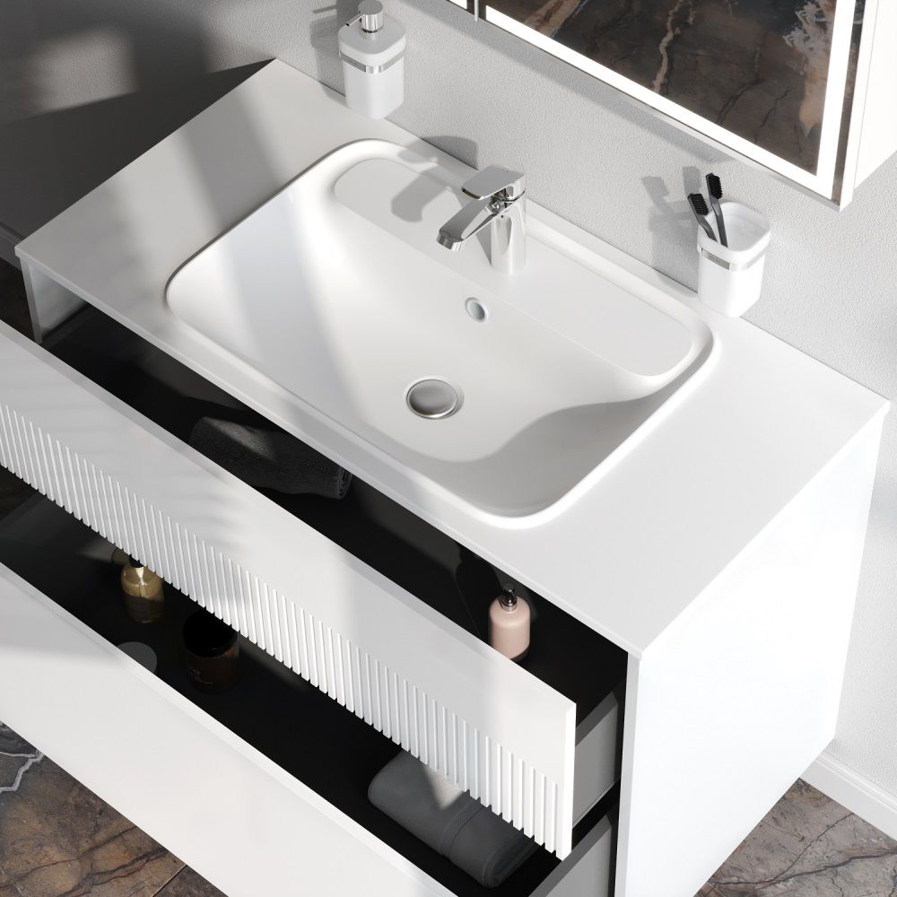 M8FFUX1002WM Func, База 2 ящика (push-to-open), 100 см, цвет белый матовый M8FFUX1002WM Func, База 2 ящика (push-to-open), 100 см, цвет белый матовый