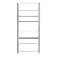 Водяной полотенцесушитель Grota Calore 527х1200 Хром