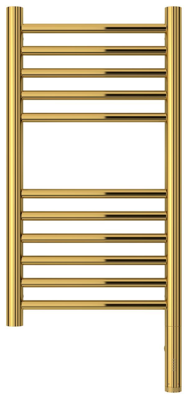 Полотенцесушитель электрический "БОГЕМА 3.0" прямая 600х300 / МЭМ правый (Золото)