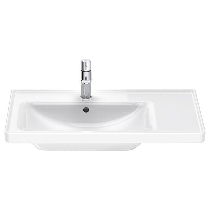 Duravit D-Neo Раковина накладная 800х480 мм, ассим, с переливом, с 1 отв. под смеситель, с WonderGliss, цвет: белый ЦЕНА) Duravit D-Neo Раковина накладная 800х480 мм, ассим, с переливом, с 1 отв. под смеситель, с WonderGliss, цвет: белый ЦЕНА)