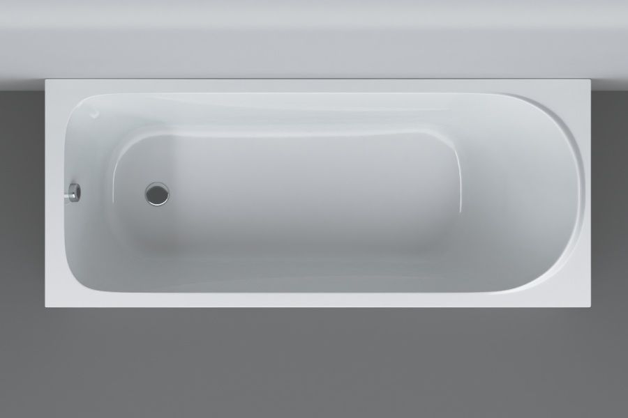 W75A-150-070W-KL Sense Ванна 150x70, каркас, слив-перелив, комплект W75A-150-070W-KL Sense Ванна 150x70, каркас, слив-перелив, комплект
