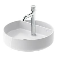 DURAVIT Bento Starck Box  Раковина накладная D460мм,, с 1 отв под смеситель, HygieneGlaze, белый глянцевый