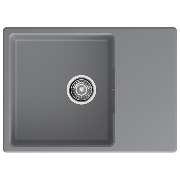 Кухонная мойка GranFest URBAN 668L, темно-серый