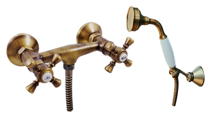 Смеситель для душа Rav Slezak Morava retro MK380.5/2 хром