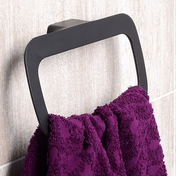 Кольцо для полотенец WasserKRAFT Elbе K-7260 Черное