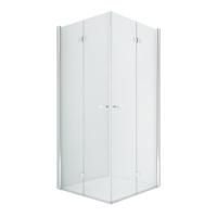 Душевое ограждение NEW TRENDY NEW SOLEO складные 2D 90x70x195 D-0149A/D-0151A (хром)