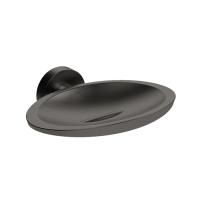 Colombo Plus Мыльница металлическая, подвесная, цвет: PVD графит матовый Colombo Plus Мыльница металлическая, подвесная, цвет: PVD графит матовый