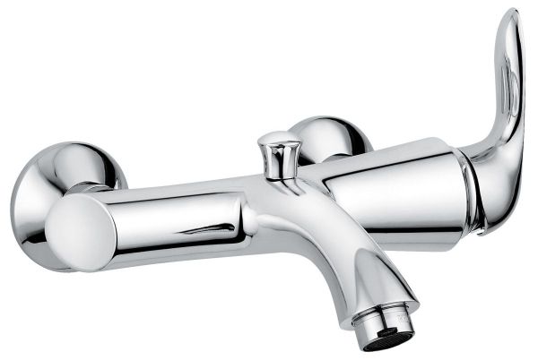 Emmevi Neco, однорычажный смеситель для ванны без набора для душа, цвет хром