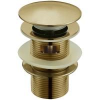 Слив для раковины с переливом, автомат(клик-клак) MEDICI