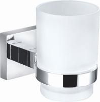 Стакан для зубных щеток с держателем WONZON & WOGHAND, Хром (WW-8921) Стакан для зубных щеток с держателем WONZON & WOGHAND, Хром (WW-8921)