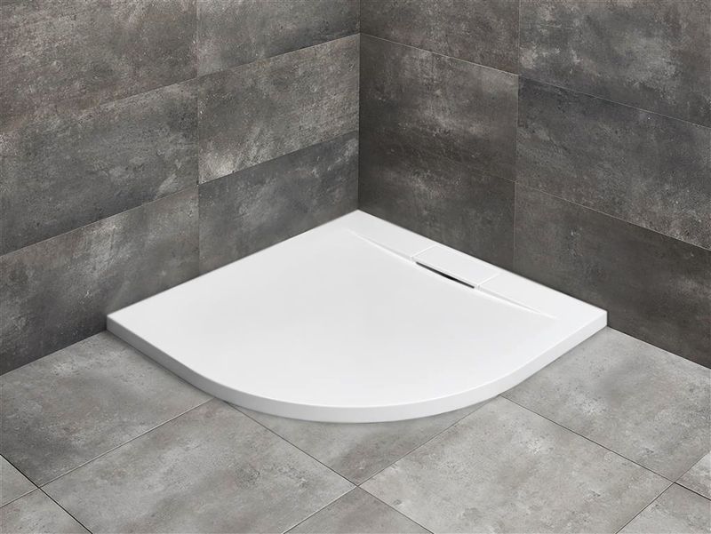 Душевой поддон из искусственного камня Radaway Giaros A 90x90x4 белый