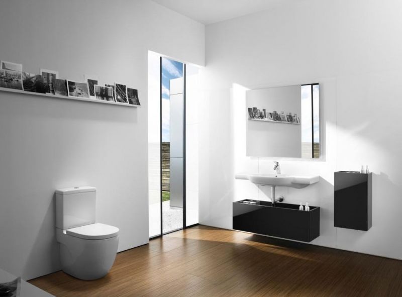 Унитаз напольный ROCA MERIDIAN 342248000 верт. вып. 60*36 (белый), шт