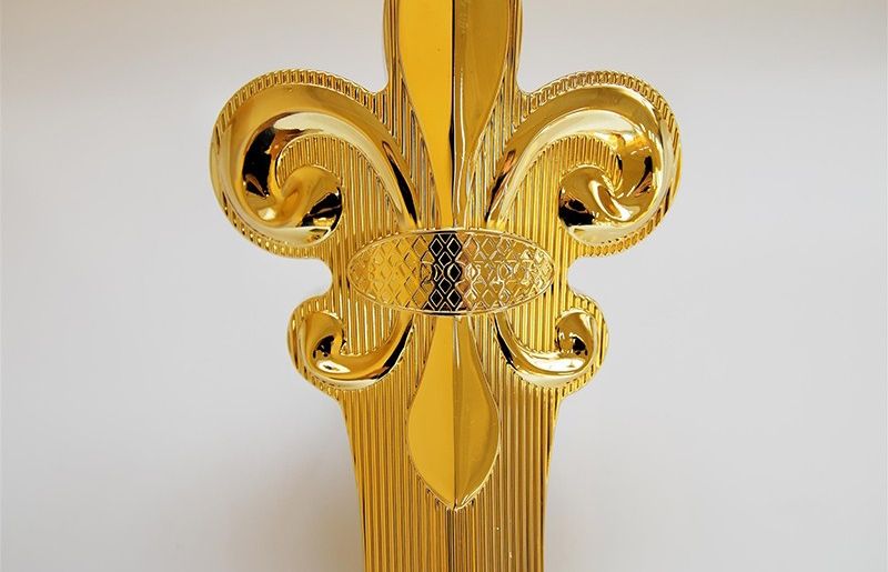 Акриловая ванна Radomir Леоннеса 1 175х80 1-01-3-0-9-138П Перламутровая с ножками золото