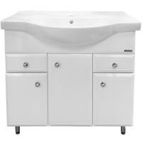 Тумба с раковиной Comforty Сочи 85 4134639 Белая Тумба с раковиной Comforty Сочи 85 4134639 Белая