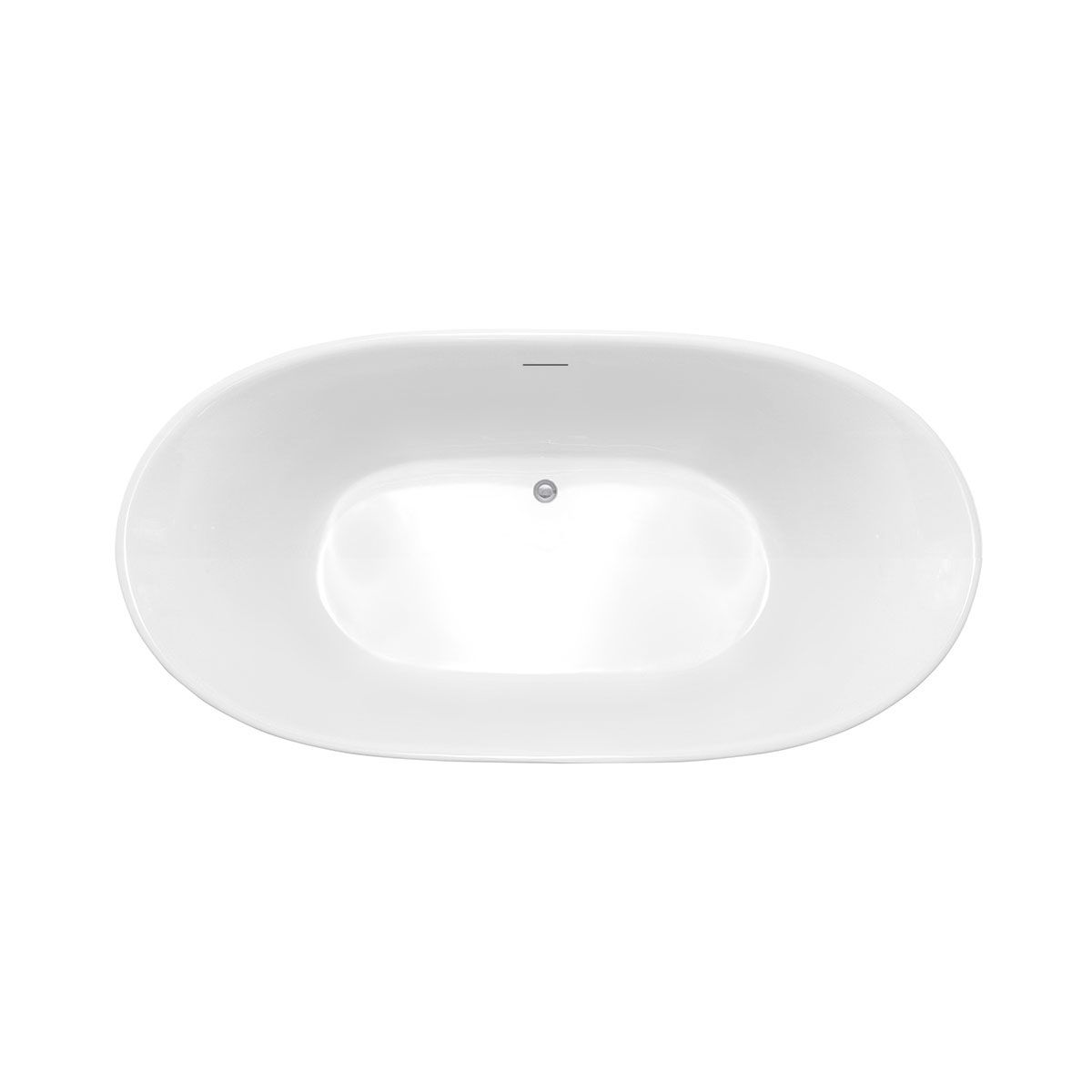 Ванны Vincea Ванна акриловая Vincea VBT-405-1700, 1700*800*580, цвет белый, щелевой перелив,, артикул VBT-405-1700