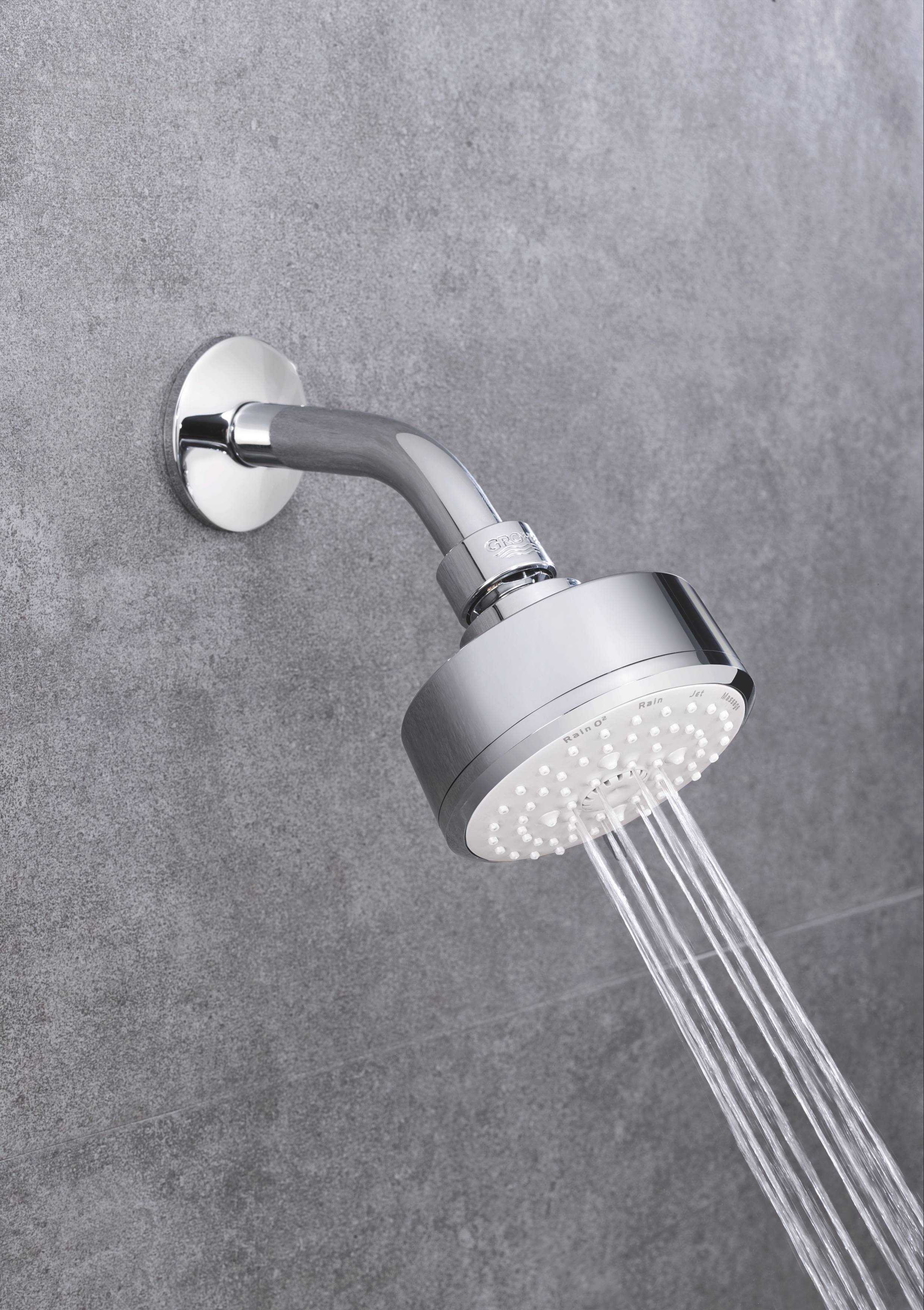 Верхний душ GROHE New Tempesta Cosmopolitan 100, 4 режима, хром (27869001)