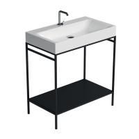 KERASAN Cento раковина 80х45 подвесная c 1отв под смеситель, белая