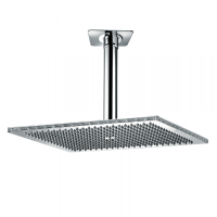 BOSSINI DREAM-RECTANGULAR Верхний душ 500 x 400 mm 1 режим - держателем вертикальным 300 x Ø 36 mm, цвет: хром BOSSINI DREAM-RECTANGULAR Верхний душ 500 x 400 mm 1 режим - держателем вертикальным 300 x Ø 36 mm, цвет: хром