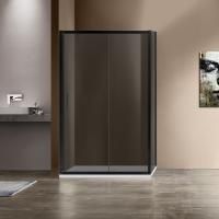 Душевые уголки Vincea Душевой уголок Garda VSR-1G9012CGB, 1200*900, черный, стекло тонированное, , шт