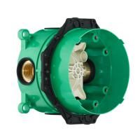 Внутренняя часть, Hansgrohe, iBox universal, назначение-для смесителя, стандарт подвода воды-1/2", комплектация- уплотнитель, 1 заглушку 3/4"