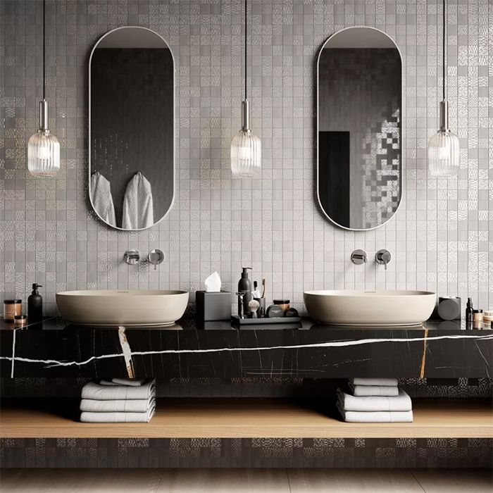 Раковина PLAZA накладная 60, песочная матовая