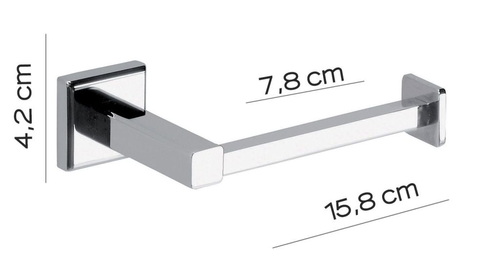 Gedy Colorado, бумагодержатель, цвет хром