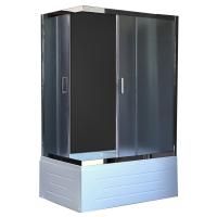 Душевой угол Royal Bath RB 8100BP-C-CH (матовое) правый