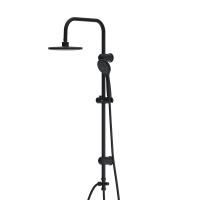 D0708000BL Comfort душевая система с тропическим душем, ручной душ 1F,  цвет черный D0708000BL Comfort душевая система с тропическим душем, ручной душ 1F,  цвет черный