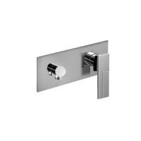 Fantini AR/38 Смеситель для душа, встраиваемый, на 1 источник, (без ручки, наружняя часть), цвет: хром