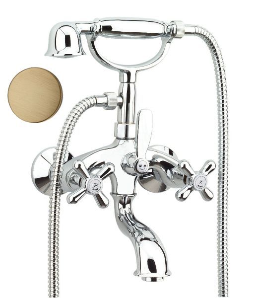 Смеситель для ванны Fiore MARGOT 26ZZ0610, бронза