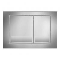 Кнопка смыва Veconi Square VFS-CH, 150х220х13, пластик, хром