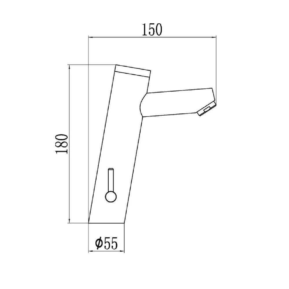 Сенсорный смеситель для раковины Savol S-GY8805, хром, артикул S-GY8805
