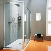 SAMO VC Боковая стенка (88-94)х190см, профиль хром, прозр. стекло с покрытием star clean (Возможна комплектация с гидромассажем)